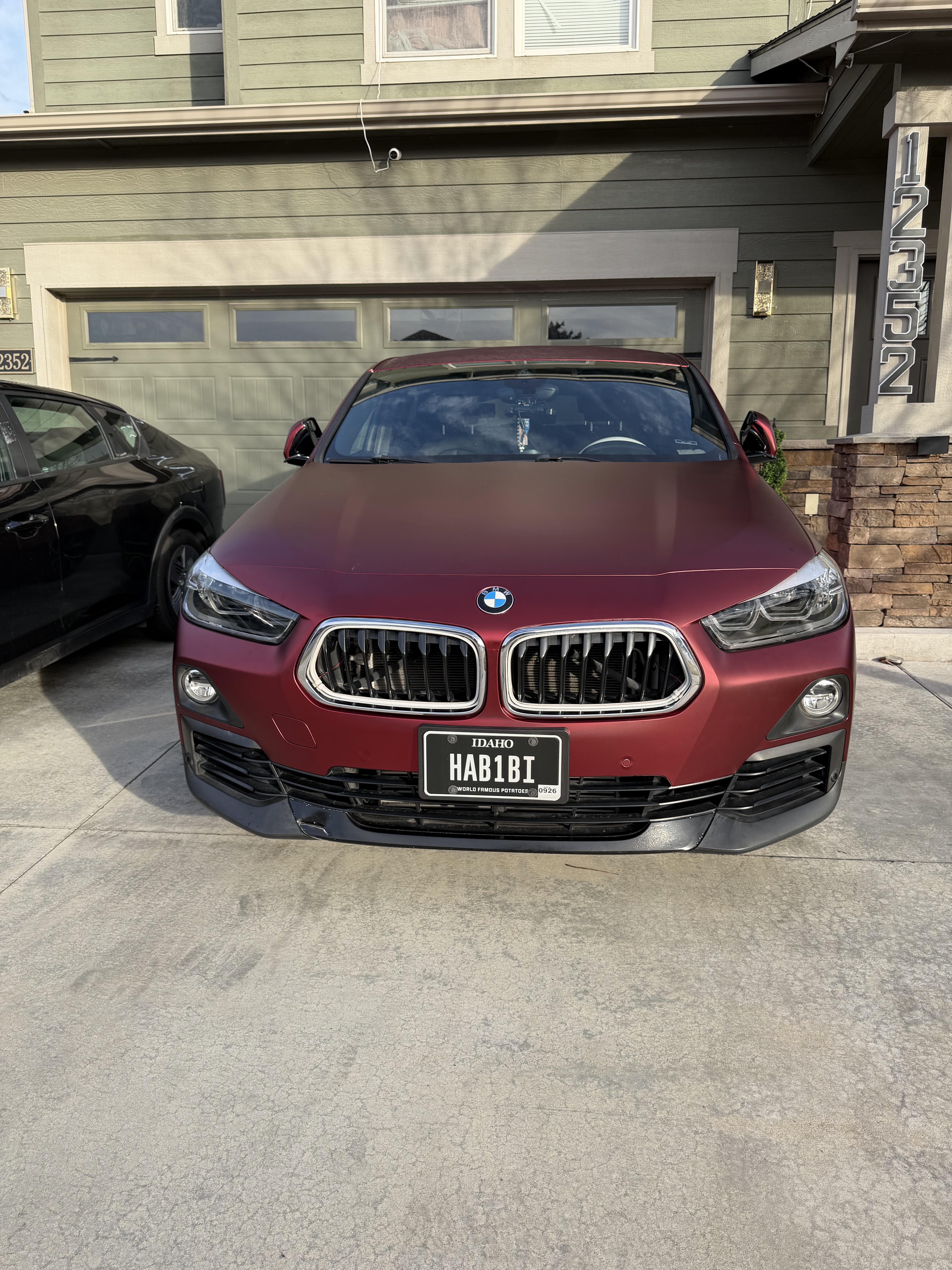 Ravoony Plus PET Matte Chrome Romanee Red Vinyl Car Wrap review Sajjad 05