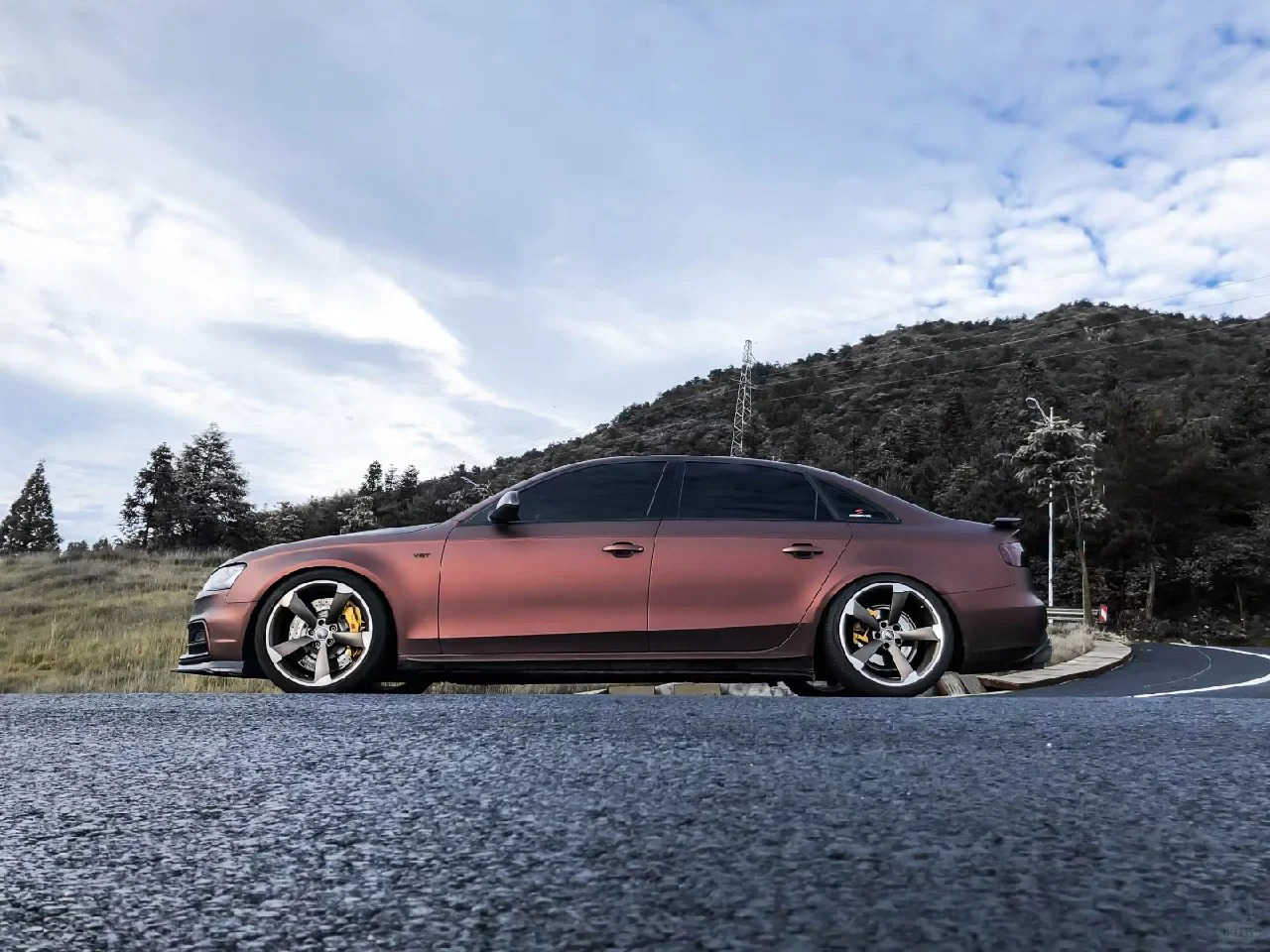 Ravoony Plus Ultimate Flat Coffee Brown Car Wrap review Nadia Petrova 02