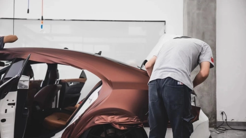 Ravoony Plus Ultimate Flat Coffee Brown Car Wrap review 