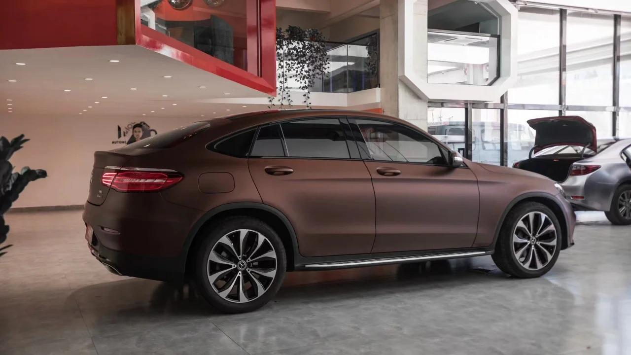 Ravoony Plus Ultimate Flat Coffee Brown Car Wrap review Anvil Auto Finishes 01