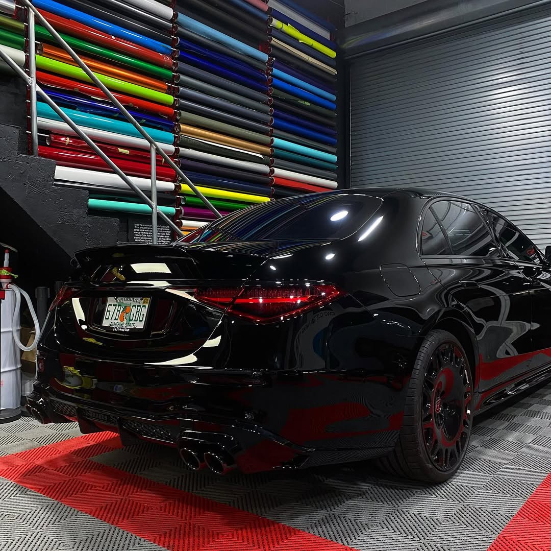 Ravoony Pro TPU Super Glossy Black PPF Film review Jada Park 04