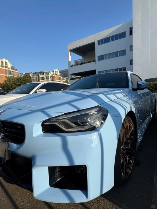 Ravoony Plus Glossy Zandvoort Blue Car Wrap review 