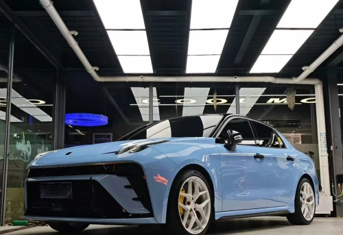 Ravoony Plus Glossy Zandvoort Blue Car Wrap review 