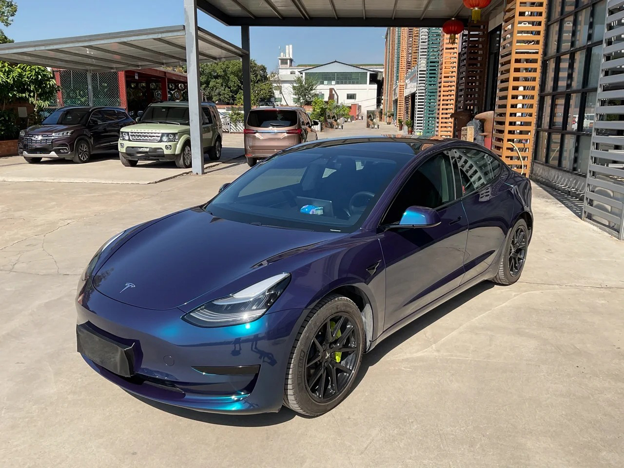 Ravoony Pro TPU Glossy Liquid Metallic Interstellar Blue PPF Film review AeroGlide Films 01