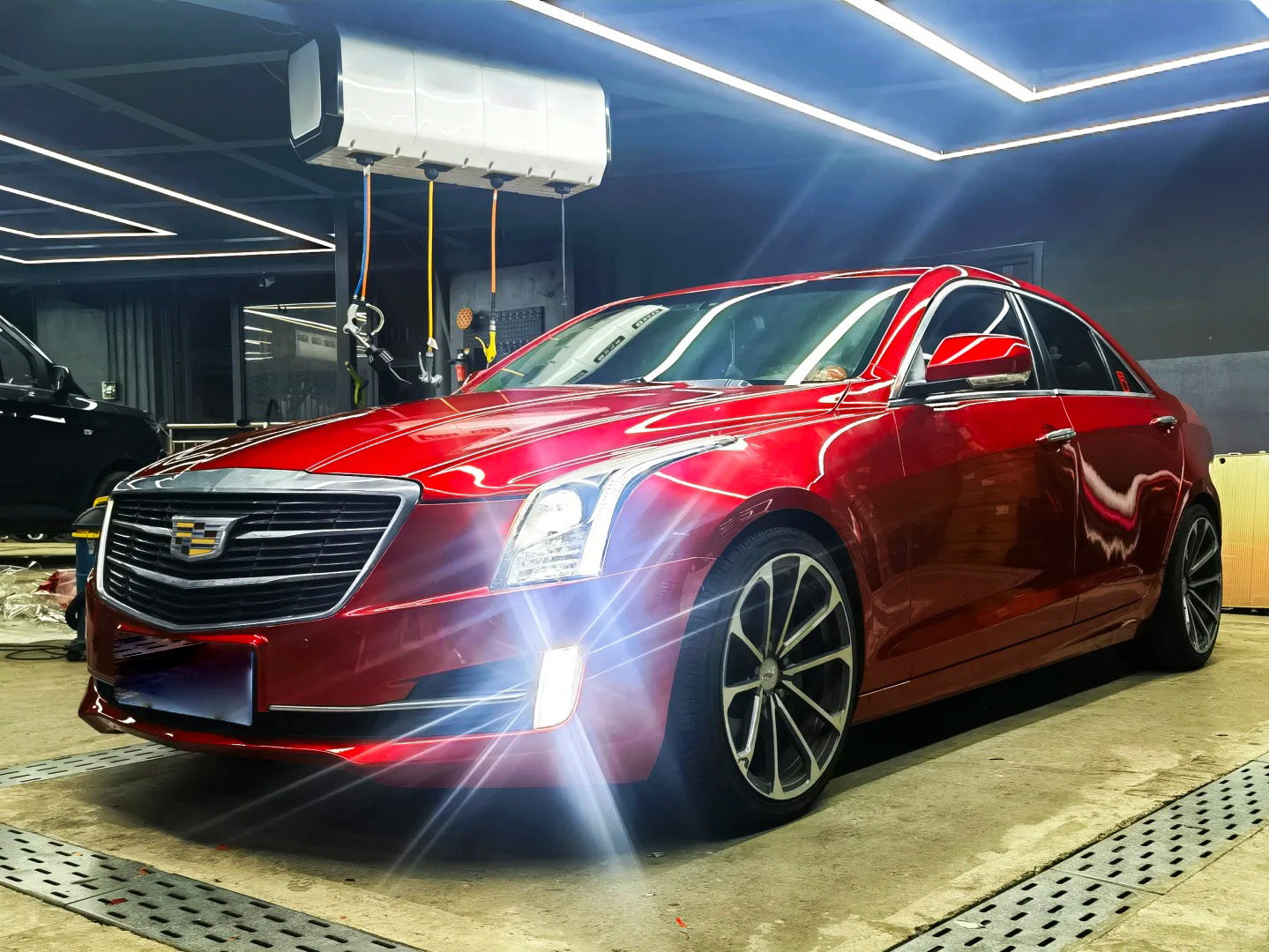 Ravoony Pro TPU Tesla Gloss Midnight Cherry Red PPF Film review Ohm Protection Co. 02