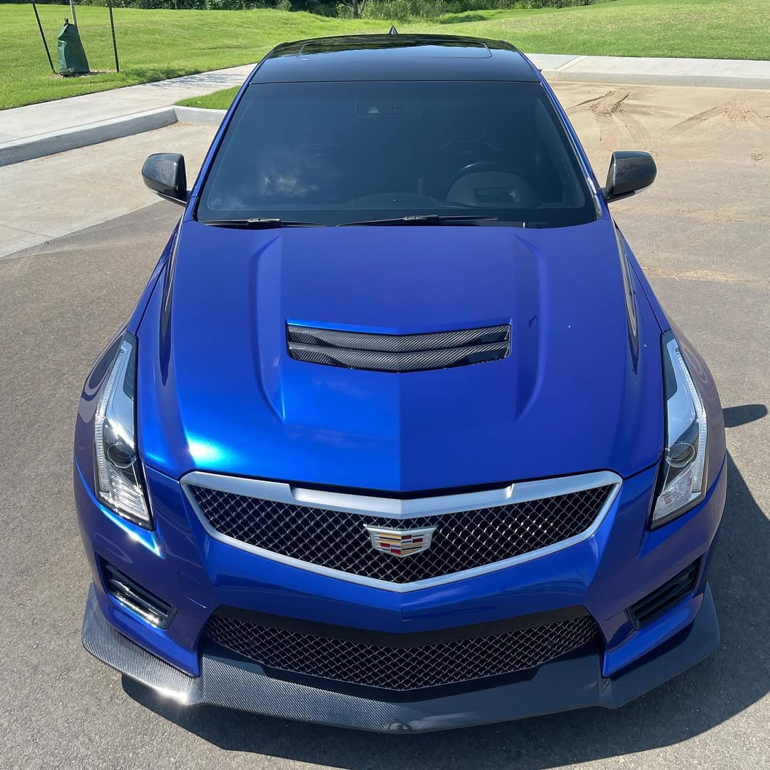 Ravoony Plus PET Tesla Gloss Deep Blue Vinyl Car Wrap review Tesla Tint Pro 03