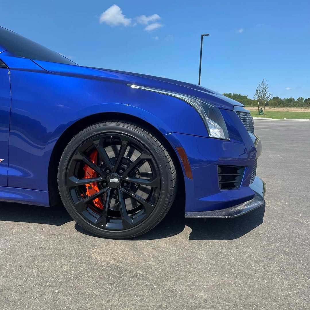 Ravoony Plus PET Tesla Gloss Deep Blue Vinyl Car Wrap review Tesla Tint Pro 06