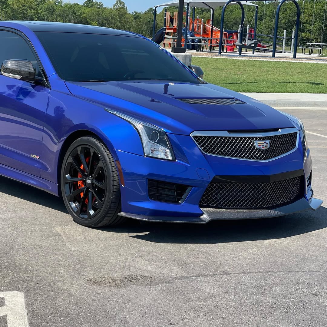 Ravoony Plus PET Tesla Gloss Deep Blue Vinyl Car Wrap review Tesla Tint Pro 07