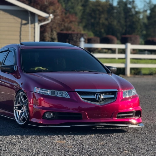 Ravoony Plus PET Glossy Metallic Rubellite Purple Vinyl Wrap review 