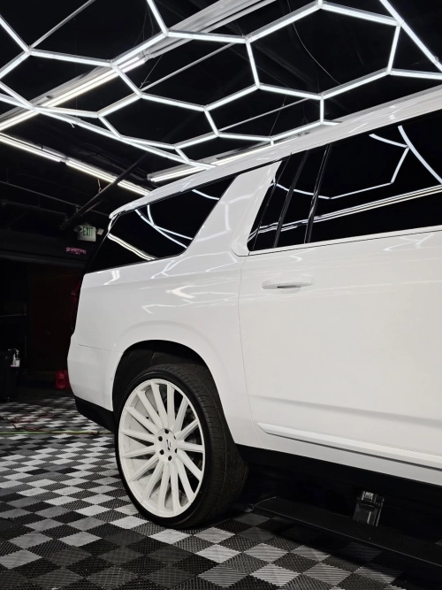 Ravoony Plus PET Crystal White Car Vinyl Wrap review 