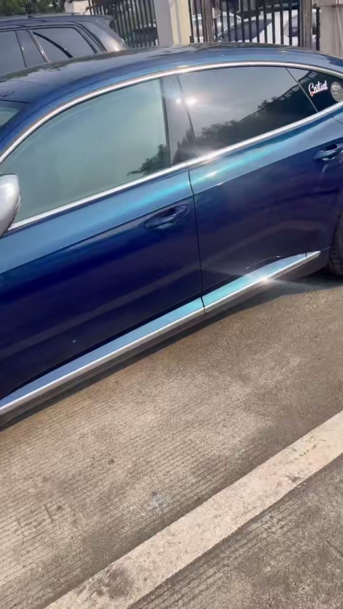 Ravoony Plus Glossy Liquid Metallic Interstellar Blue Car Vinyl Wrap review 