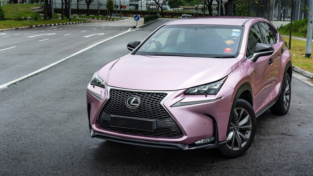 Ravoony Plus Bentley Gloss Passion Pink Vinyl Car Wrap review Opulence Wrap Studio 03