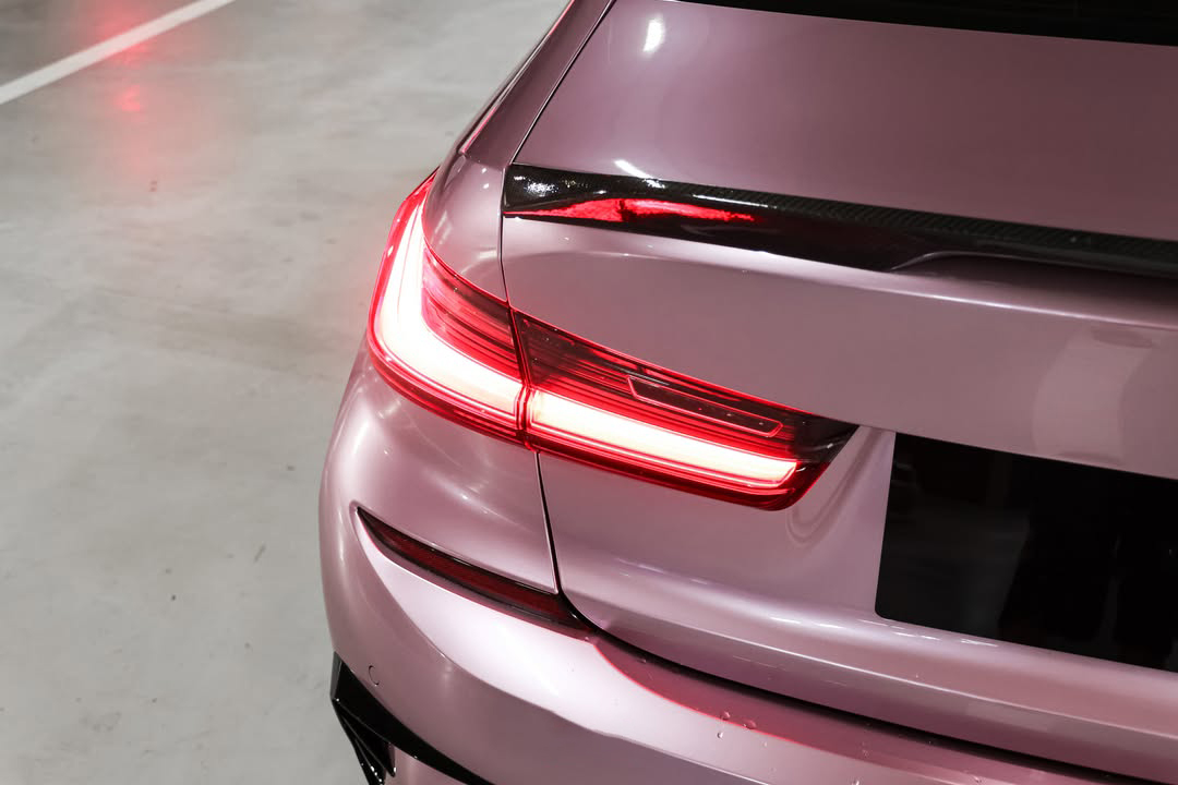 Ravoony Plus Bentley Gloss Passion Pink Vinyl Car Wrap review Riley Matthews 03