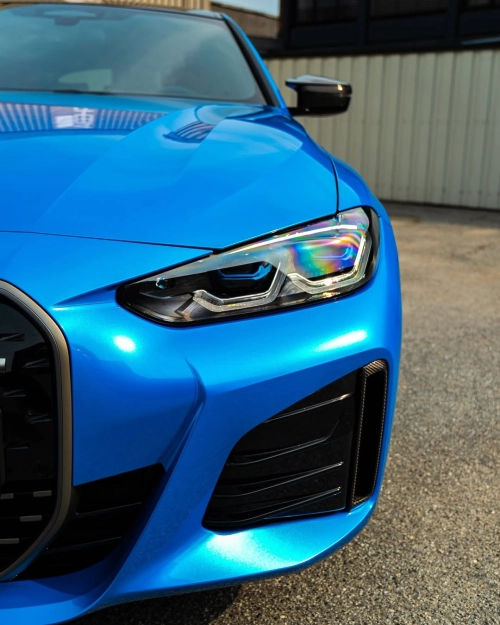 Ravoony Plus PET Metal Paint Jazz Blue Vinyl Car Wrap review 