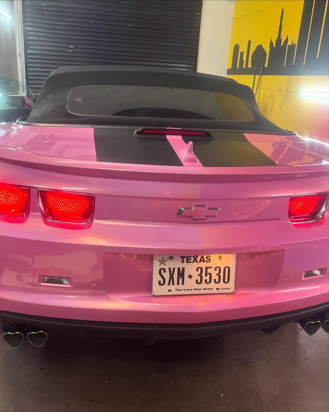 Ravoony Plus PET Glossy Laser Pink Car Vinyl Wrap review Jaxon Reed 02