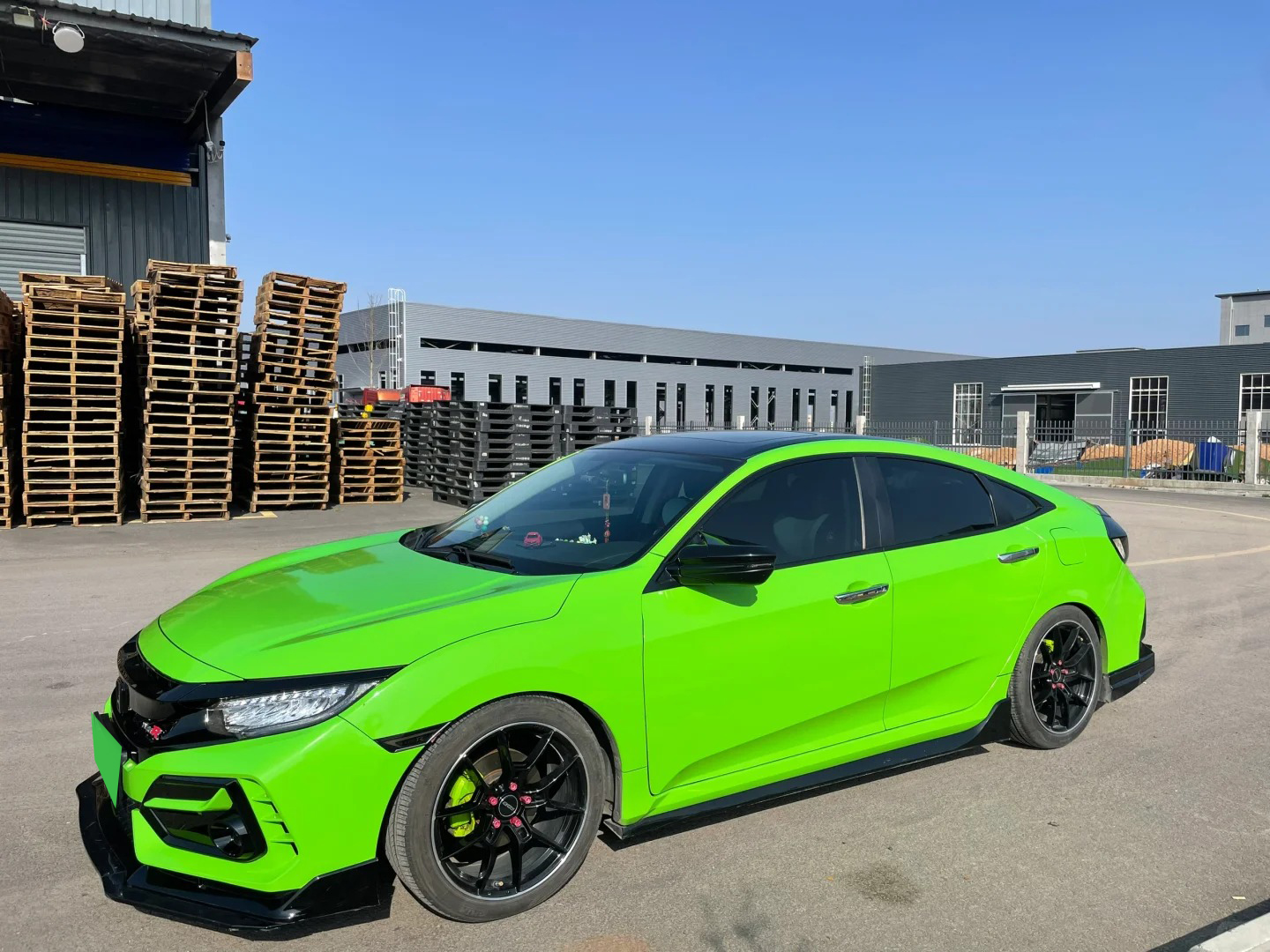 Ravoony Plus Lime Green Vinyl Wrap review Mason "GreenBean" Riley 01