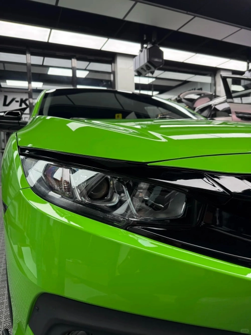 Ravoony Plus Lime Green Vinyl Wrap review 