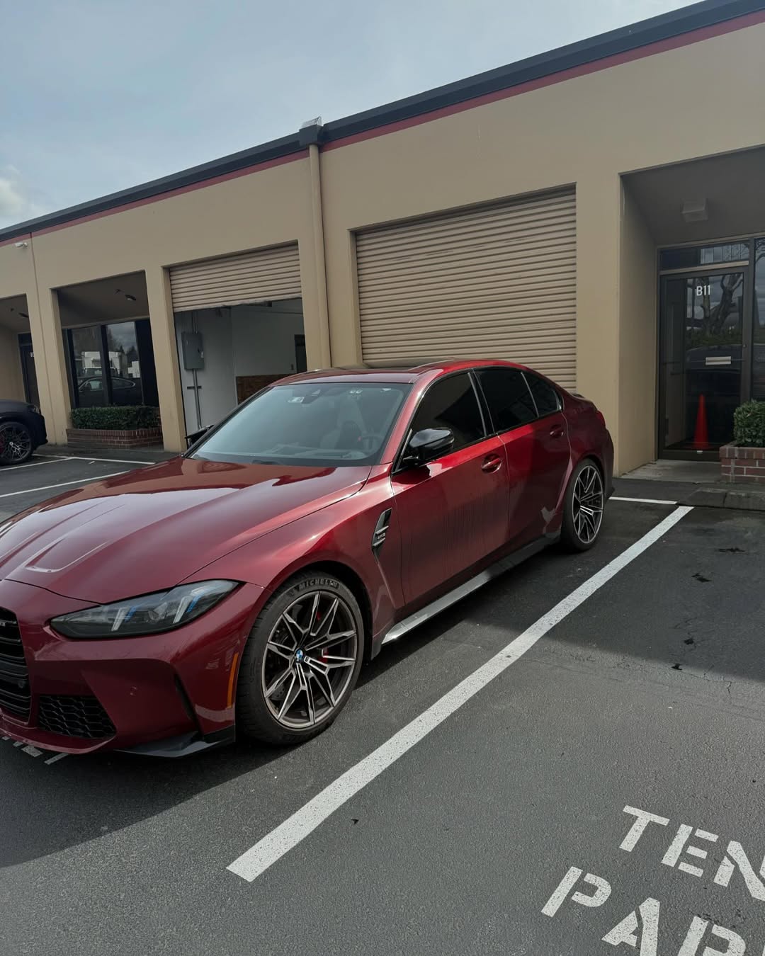 Ravoony Plus PET Liquid Metallic Dragon Blood Red Vinyl Car Wrap review Nhorine Ponce 02