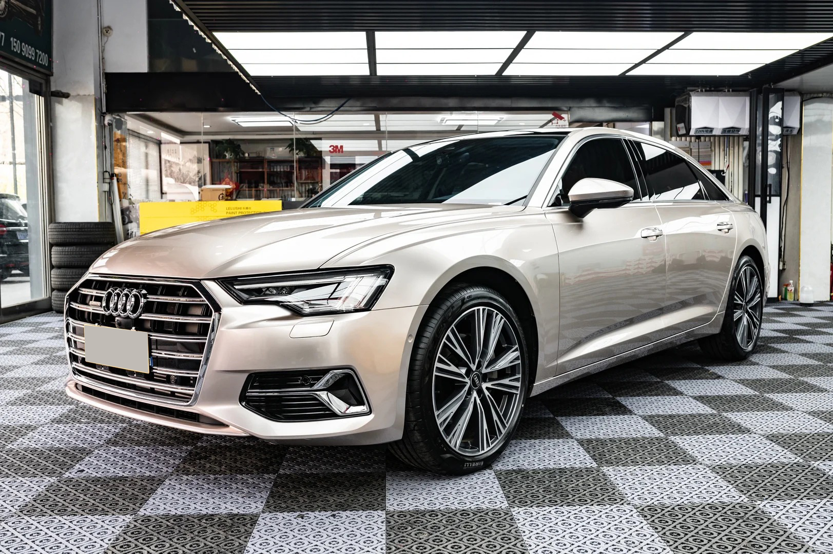 Ravoony Pro TPU Glossy Metallic Champagne Gold PPF Film review Camille Chen