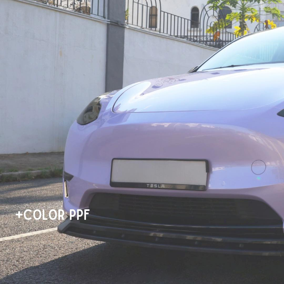 Ravoony Pro TPU Glossy Metallic Violet Star PPF Film review Vega Vinyl & Protection 01