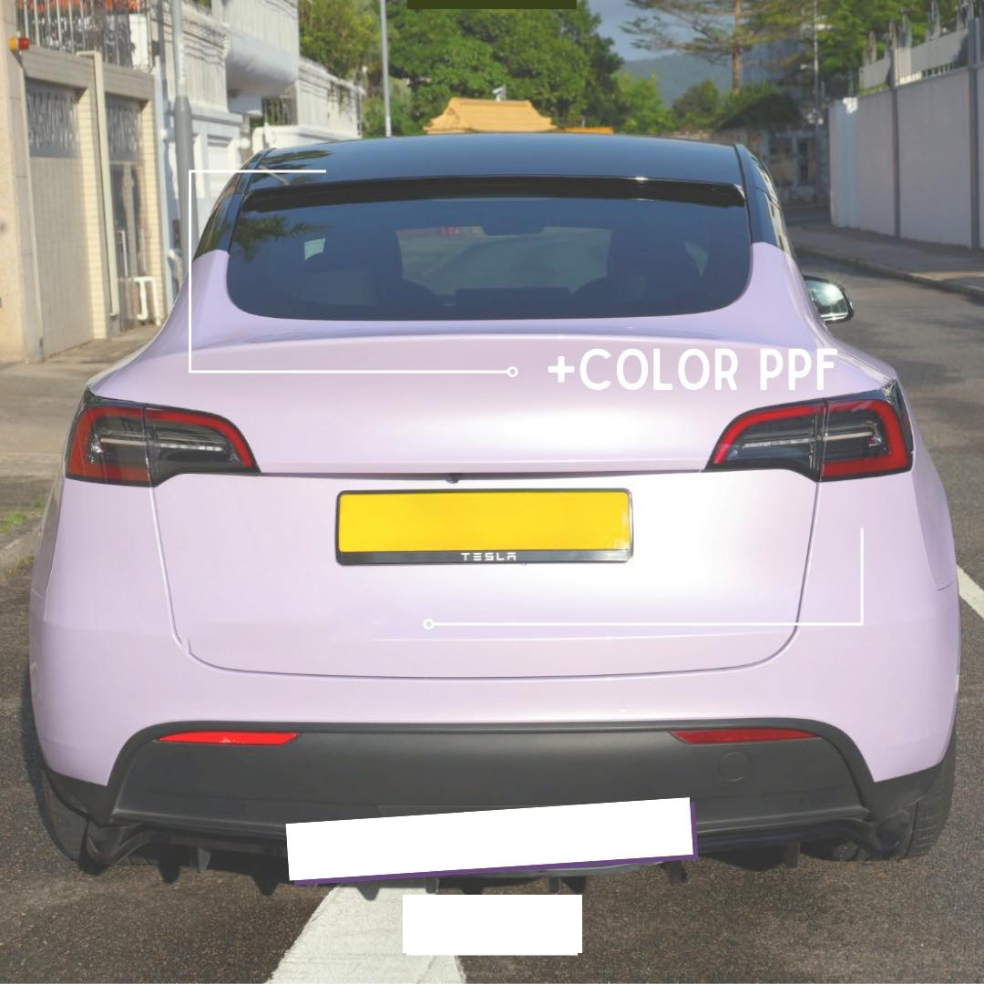 Ravoony Pro TPU Glossy Metallic Violet Star PPF Film review Vega Vinyl & Protection 03