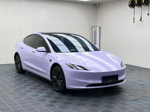 Ravoony Pro TPU Glossy Metallic Violet Star PPF Film review 