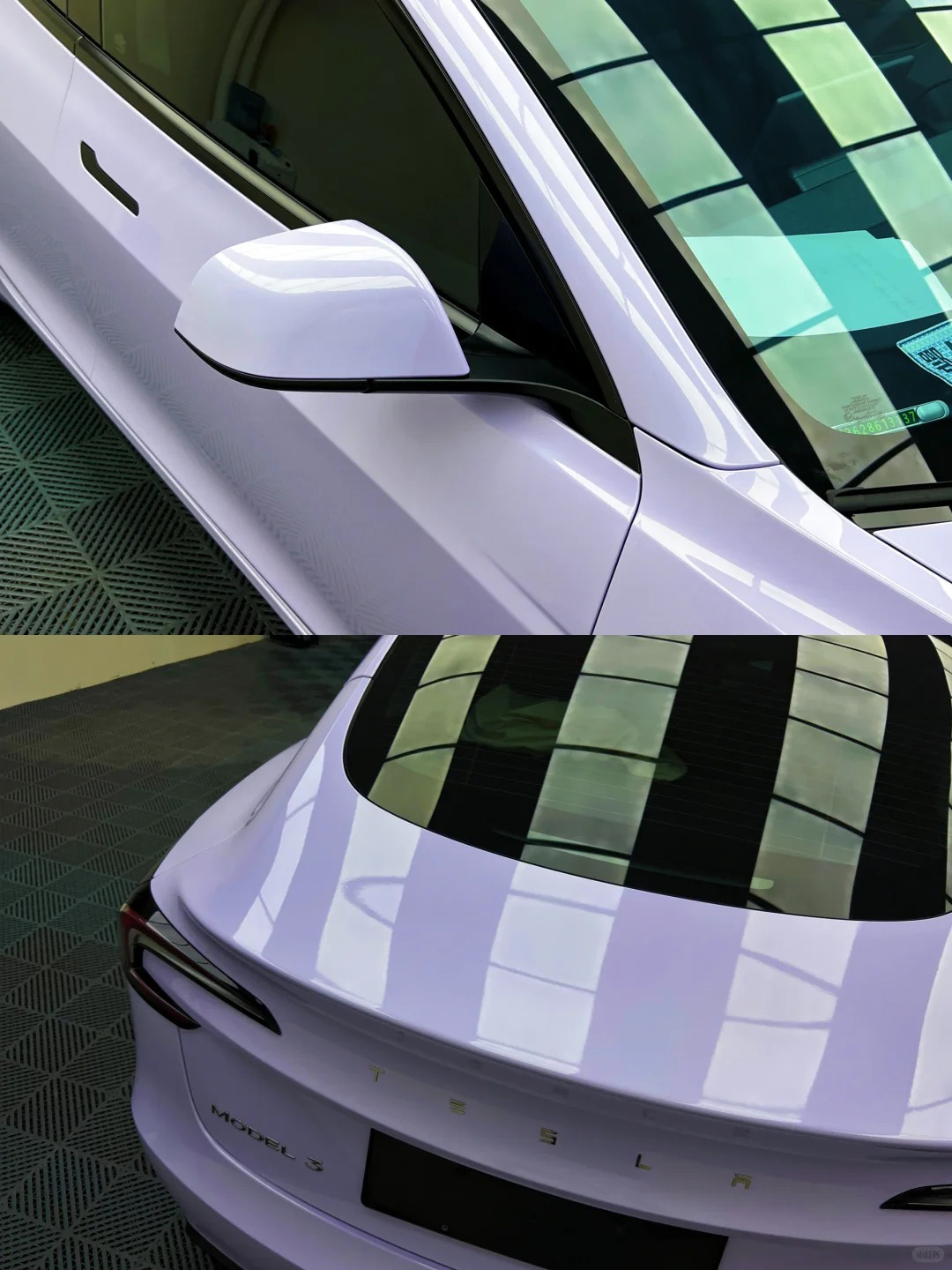 Ravoony Pro TPU Glossy Metallic Violet Star PPF Film review Selene Park 02