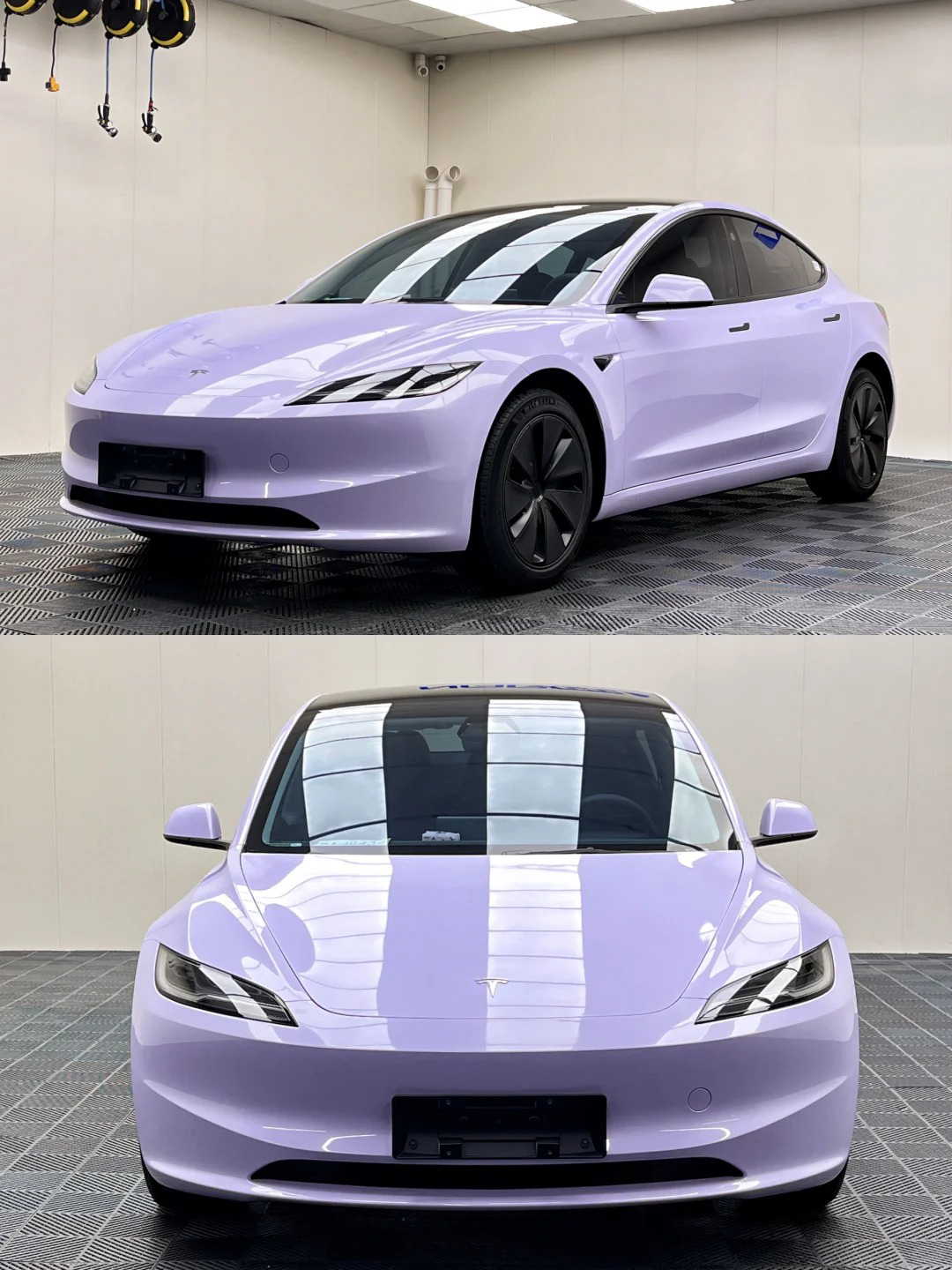 Ravoony Pro TPU Glossy Metallic Violet Star PPF Film review Selene Park 01