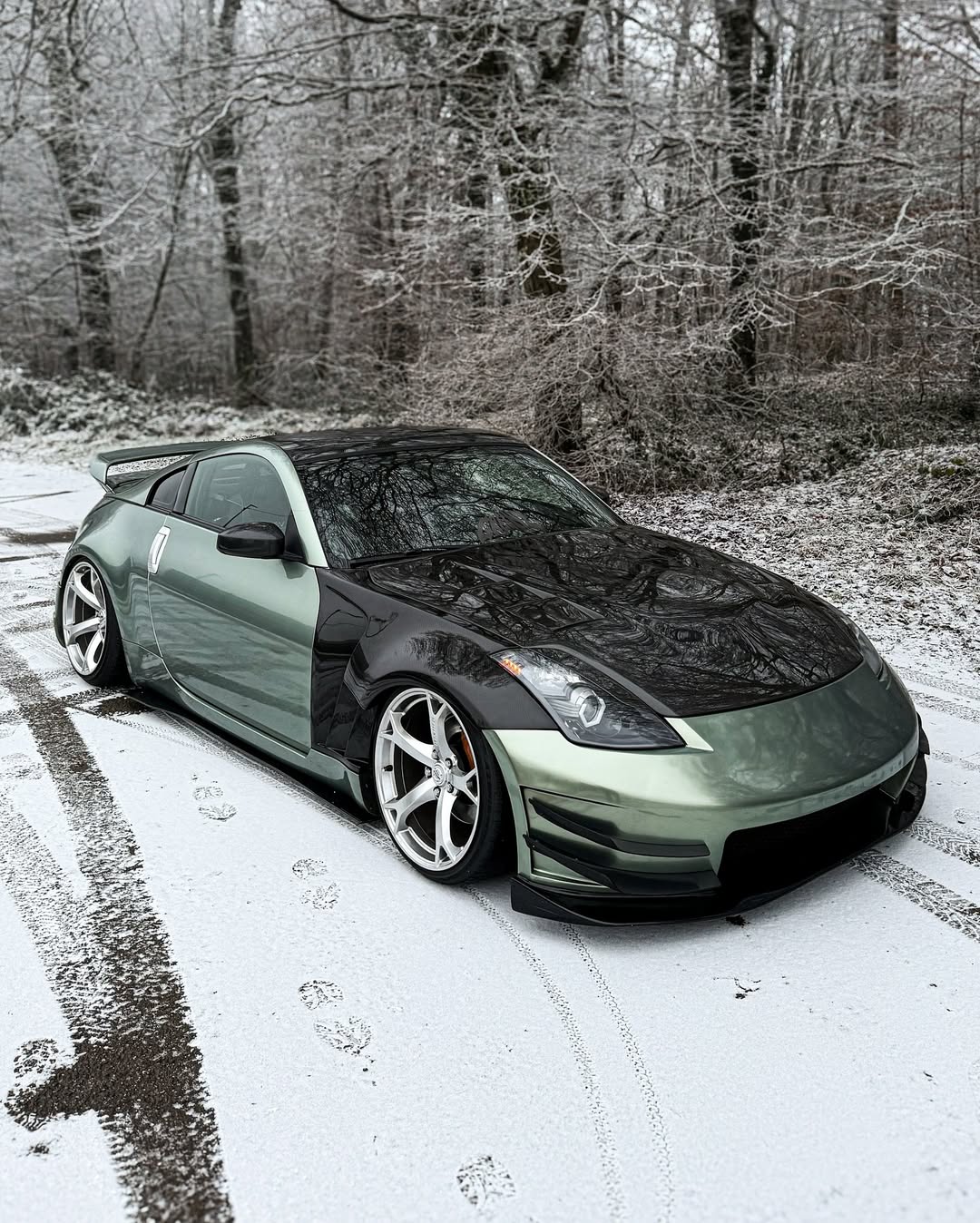 Ravoony Plus PET Ferrari Gloss Verde Francesca Green Vinyl Car Wrap review Dante Romano 00