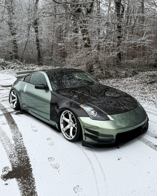 Ravoony Plus PET Ferrari Gloss Verde Francesca Green Vinyl Car Wrap review 