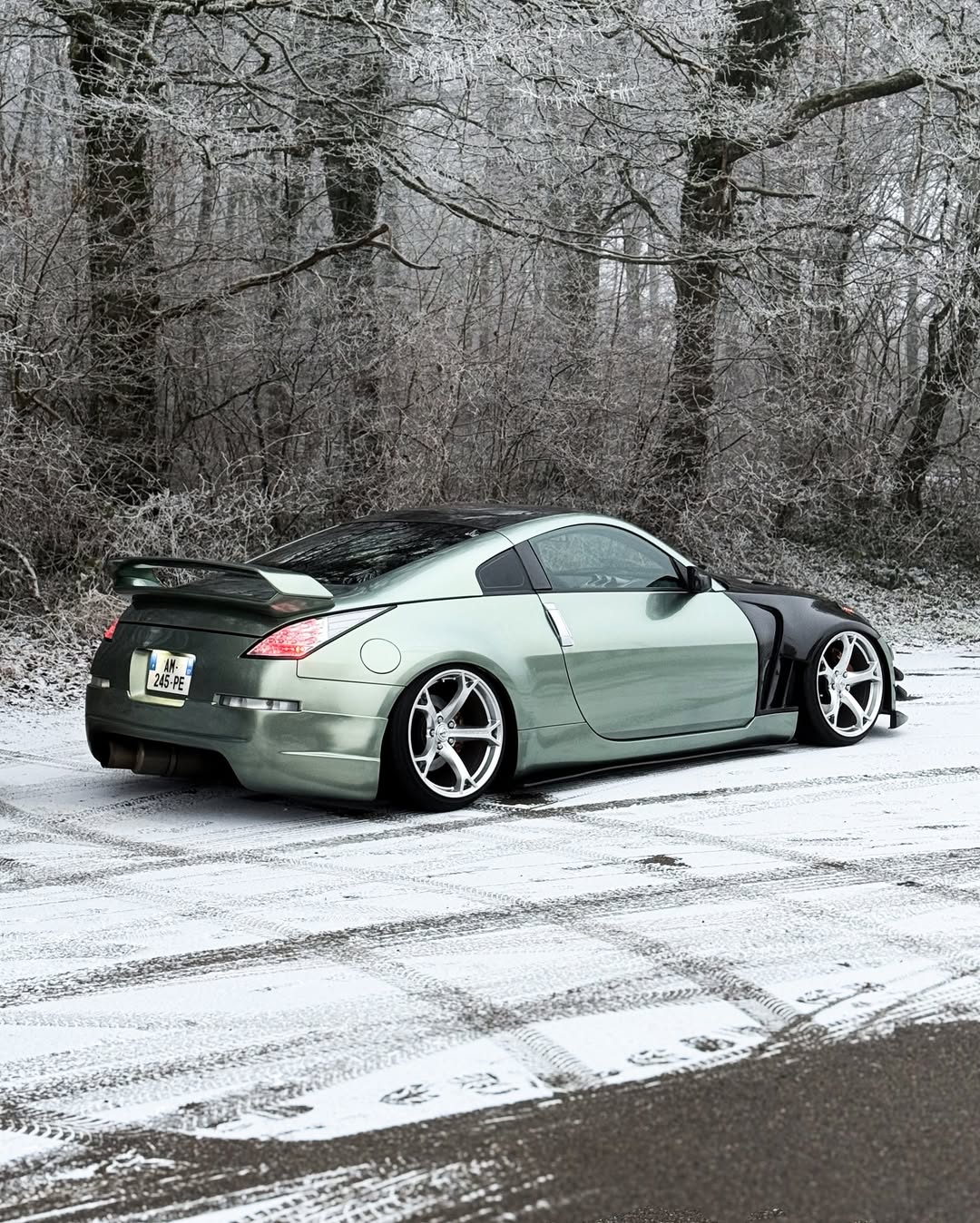 Ravoony Plus PET Ferrari Gloss Verde Francesca Green Vinyl Car Wrap review Dante Romano 01