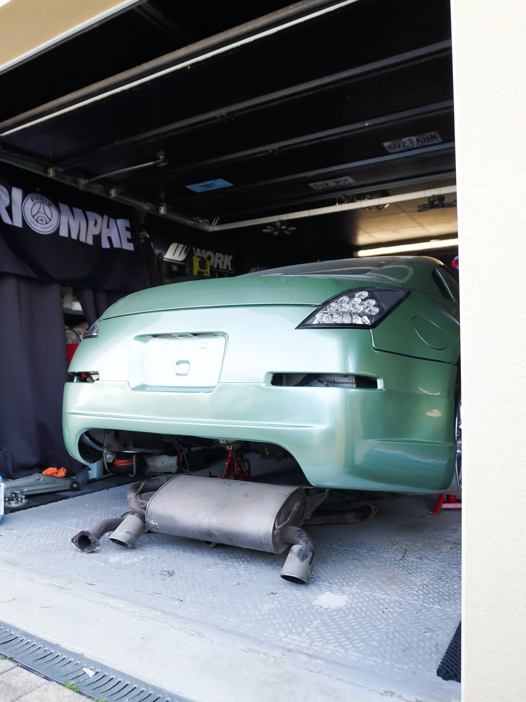 Ravoony Plus PET Ferrari Gloss Verde Francesca Green Vinyl Car Wrap review Antonio "The Doc" Marino 03