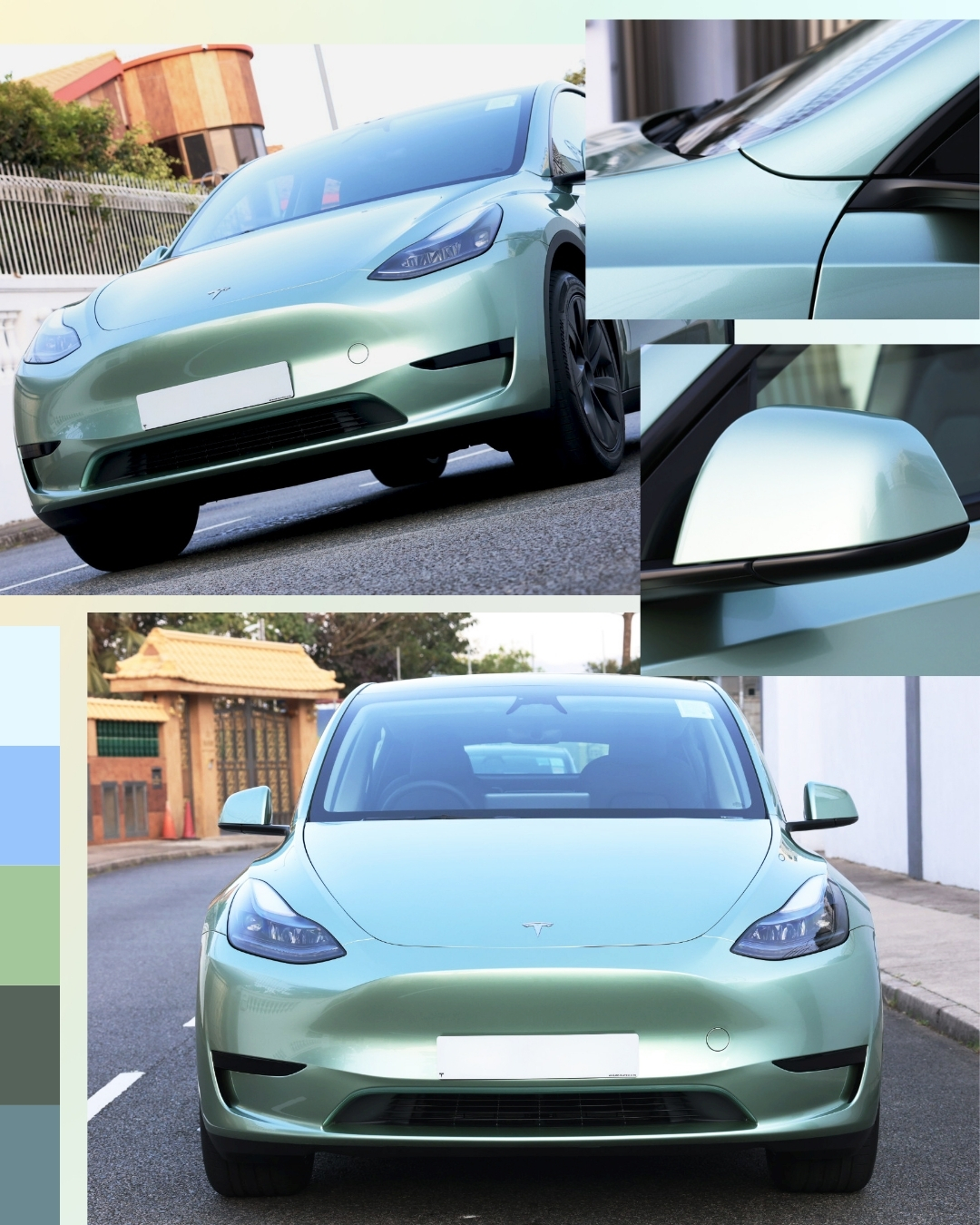 Ravoony Pro TPU Ferrari Gloss Verde Francesca Green PPF Film review Tifosi Tech Films 01