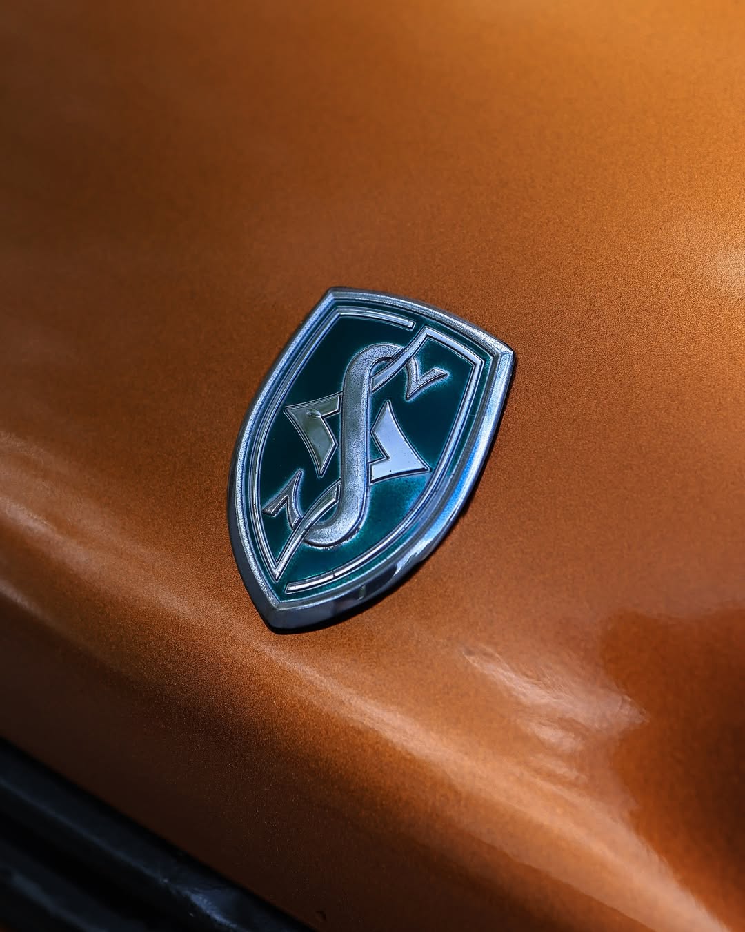 Ravoony Plus PET Glossy Metallic Copper Car Wrap review Ginger Reed 02