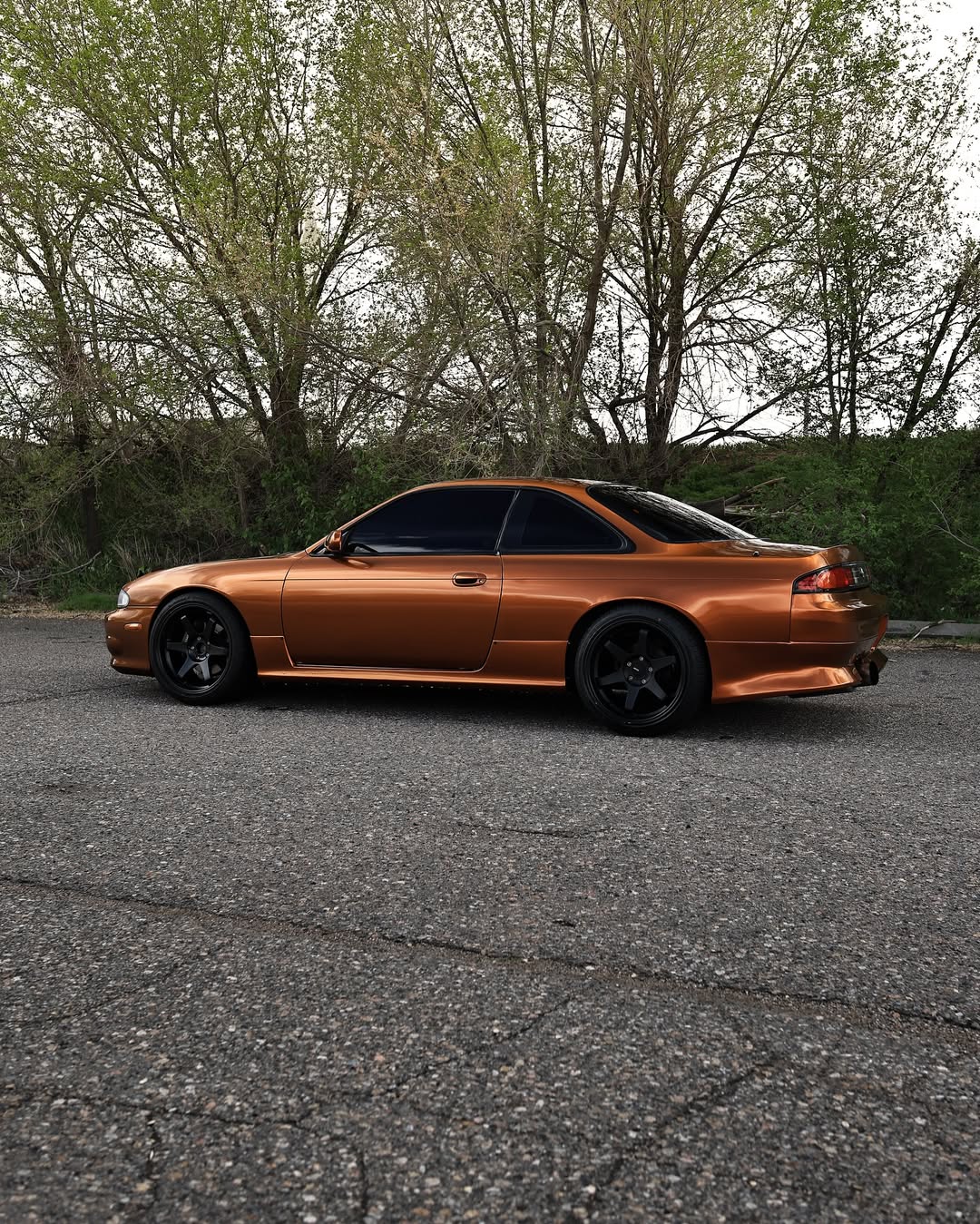 Ravoony Plus PET Glossy Metallic Copper Car Wrap review Ginger Reed 04