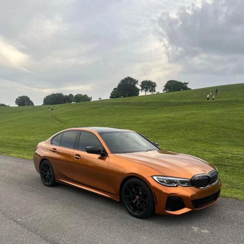 Ravoony Plus PET Glossy Metallic Copper Car Wrap review 