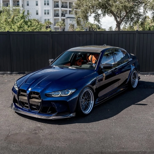 Ravoony Plus PET Gloss BMW Tanzanite Blue Car Vinyl Wrap review 