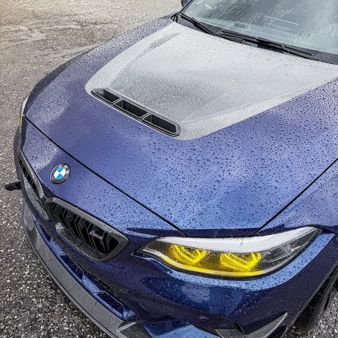 Ravoony Plus PET Gloss BMW Tanzanite Blue Car Vinyl Wrap review Jason sheng 01