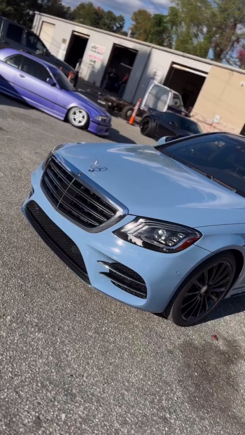 Ravoony Plus Gloss China Blue Car Vinyl Wrap review 