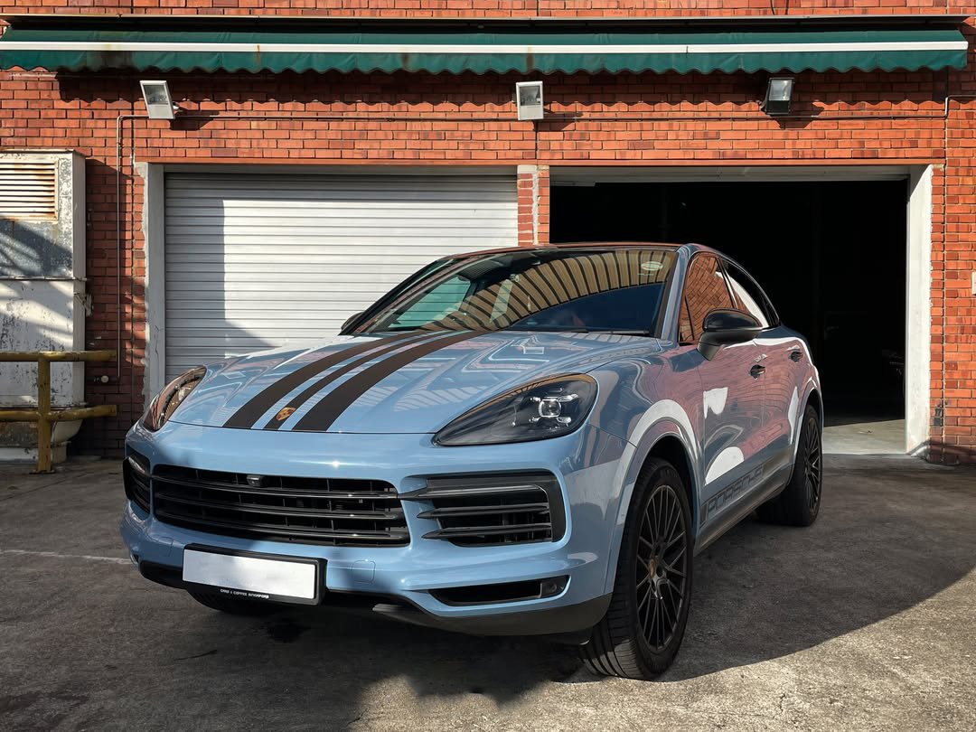 Ravoony Plus PET Gloss China Blue Car Vinyl Wrap review Azure Peak Wraps 00