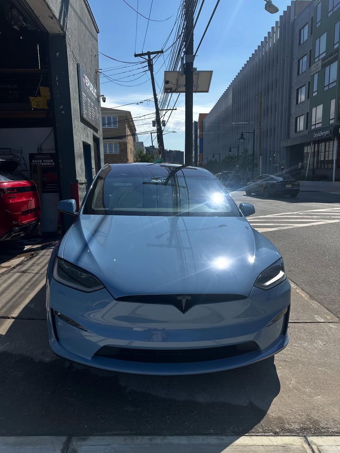 Ravoony Plus PET Gloss China Blue Car Vinyl Wrap review True Blue Studio 02