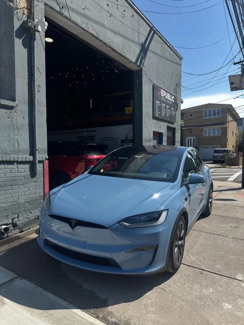 Ravoony Plus Gloss China Blue Car Vinyl Wrap review 