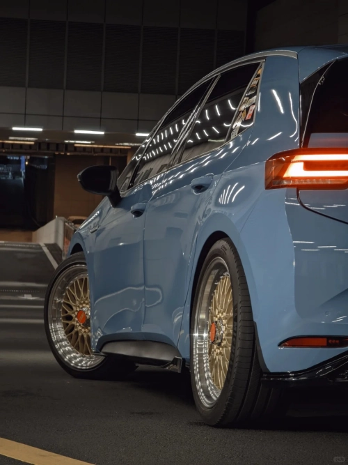 Ravoony Plus Gloss China Blue Car Vinyl Wrap review 