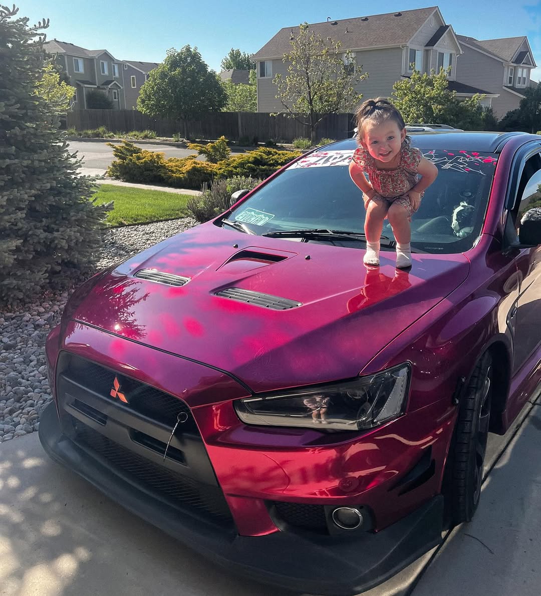 Ravoony Plus PET Glossy Metallic Rubellite Purple Vinyl Wrap review Kian Park