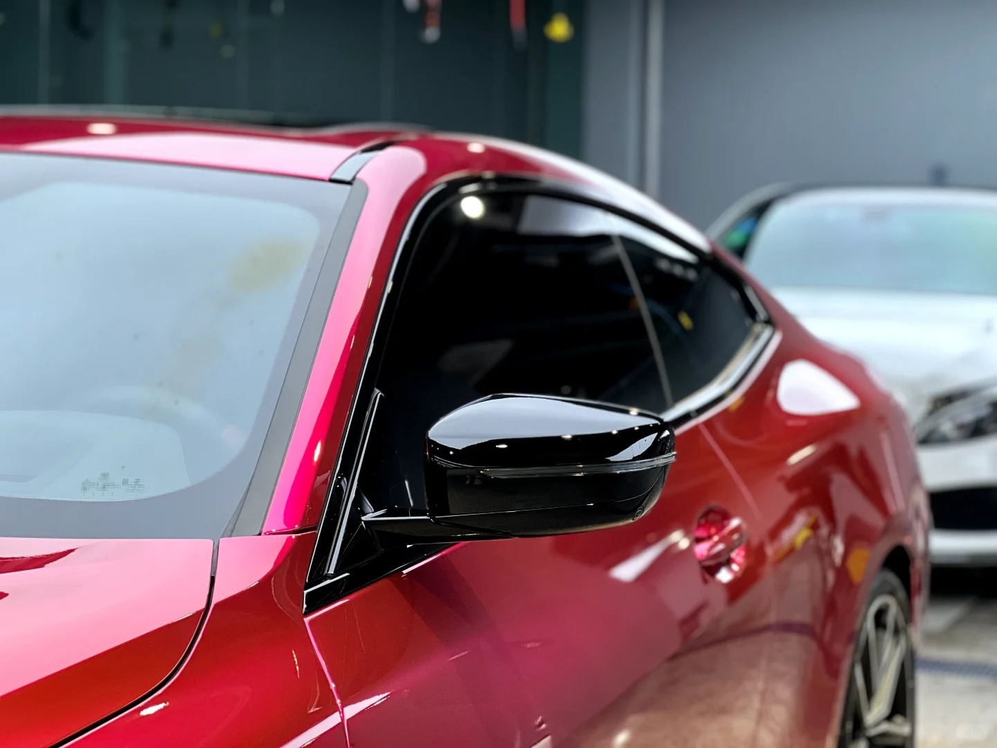 Ravoony Plus PET Glossy Metallic Rubellite Purple Vinyl Wrap review Gemstone Auto Skins 01