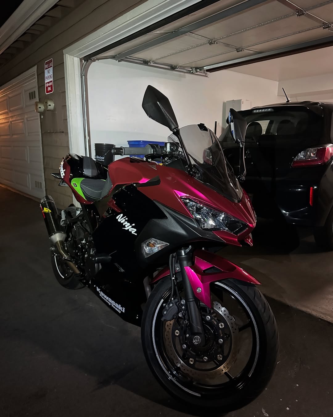 Ravoony Plus PET Glossy Metallic Rubellite Purple Vinyl Wrap review Maeve O'Donnell 01