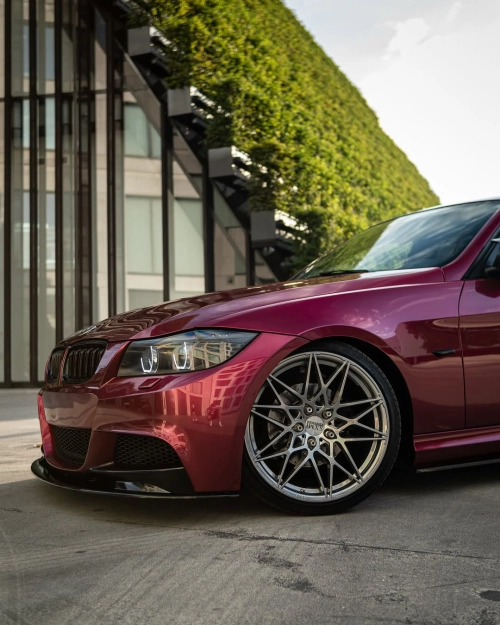 Ravoony Plus PET Glossy Metallic Rubellite Purple Vinyl Wrap review 