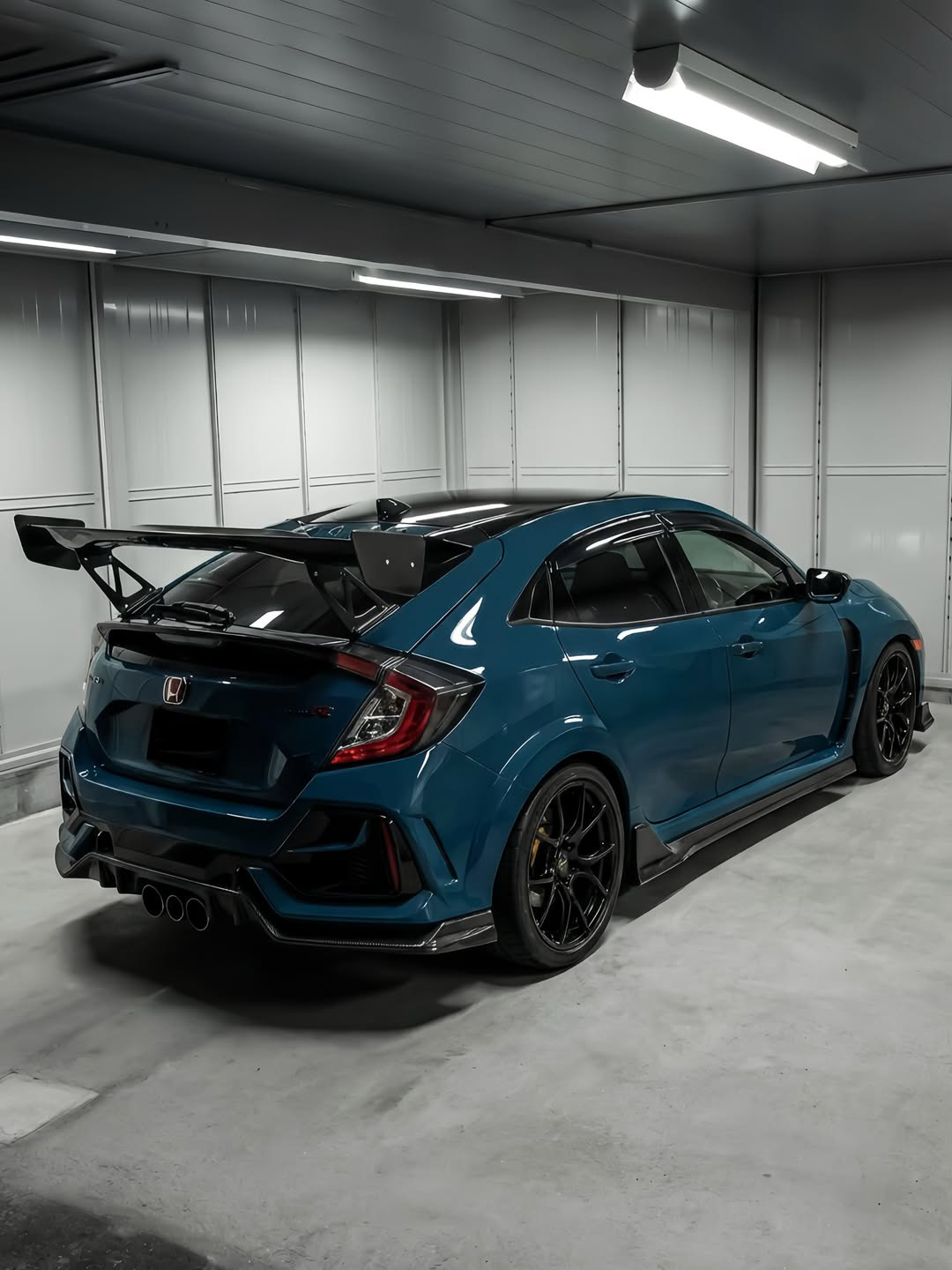 Ravoony Basic PET Gloss Butterfly Valley Blue Vinyl Car Wrap review Leo Ocean 01