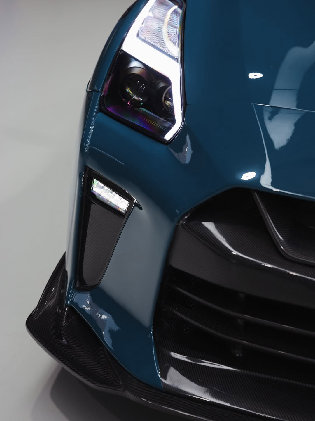 Ravoony Basic PET Gloss Butterfly Valley Blue Vinyl Car Wrap review Luna Reef 02