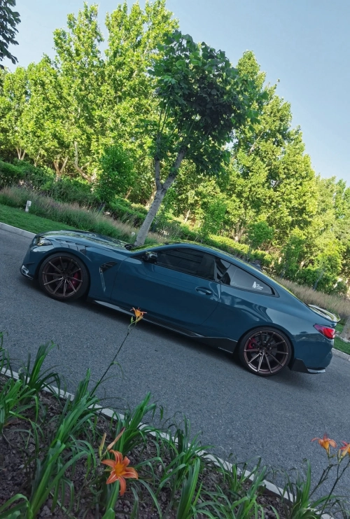 Ravoony Basic PET Gloss Butterfly Valley Blue Vinyl Car Wrap review 